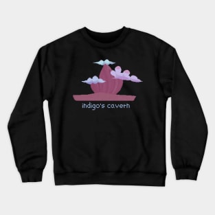 Indigo's Cavern Pixel Art Crewneck Sweatshirt